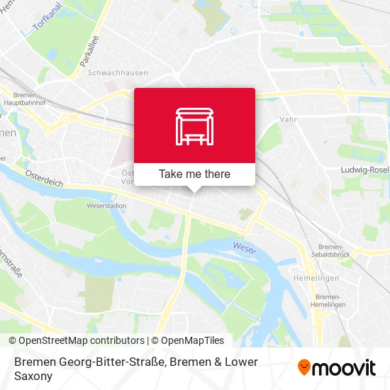 Карта Bremen Georg-Bitter-Straße