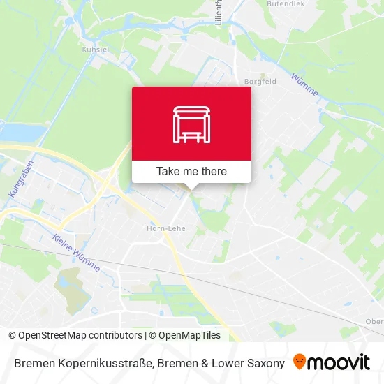Карта Bremen Kopernikusstraße