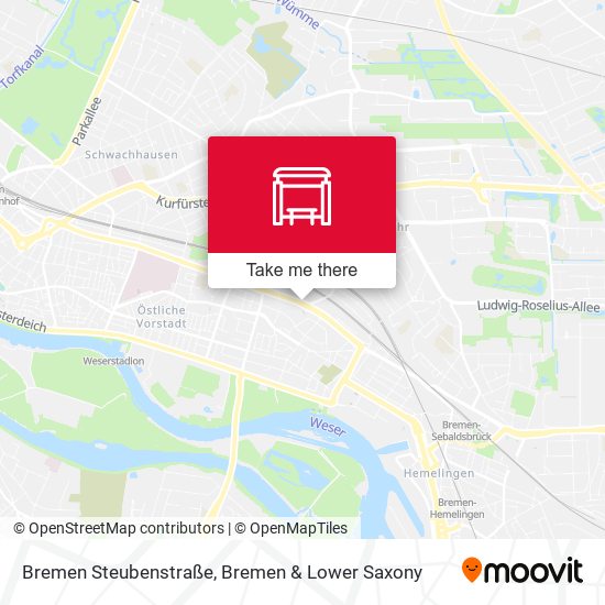 Bremen Steubenstraße map