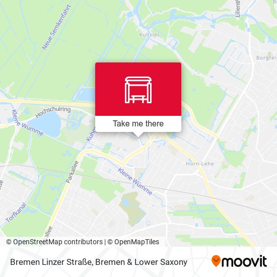 Bremen Linzer Straße map