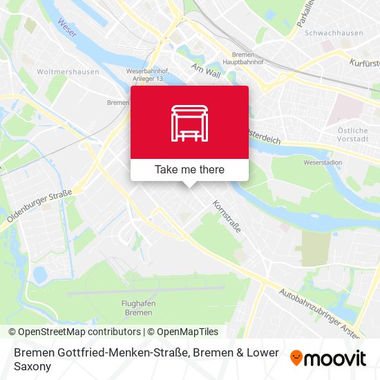 Bremen Gottfried-Menken-Straße map