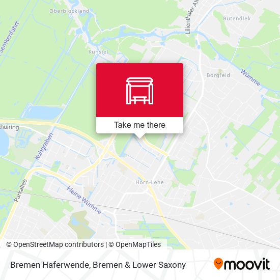 Bremen Haferwende map