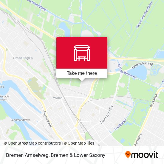 Bremen Amselweg map