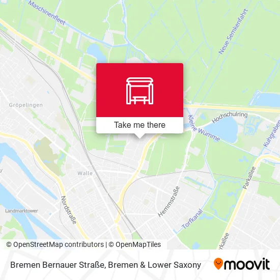 Карта Bremen Bernauer Straße