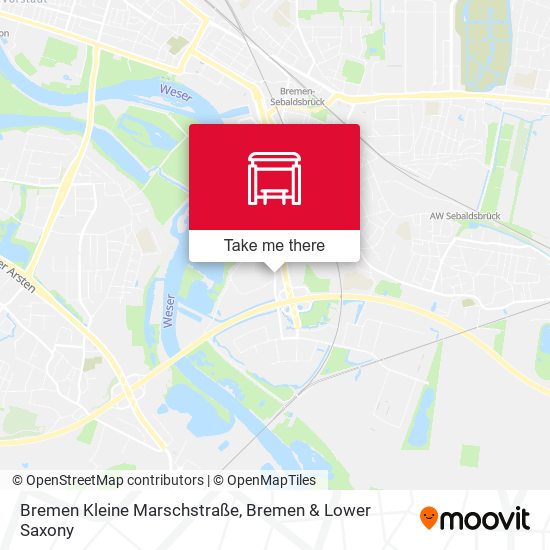 Bremen Kleine Marschstraße map