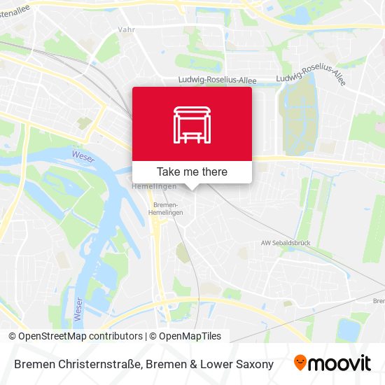 Bremen Christernstraße map