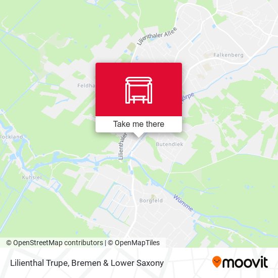 Lilienthal Trupe map