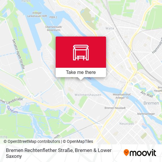 Bremen Rechtenflether Straße map