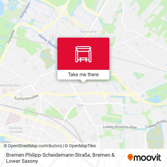 Bremen Philipp-Scheidemann-Straße map