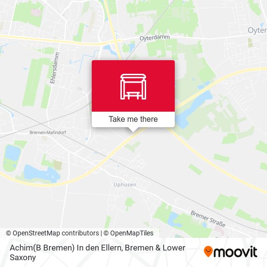 Achim(B Bremen) In den Ellern map