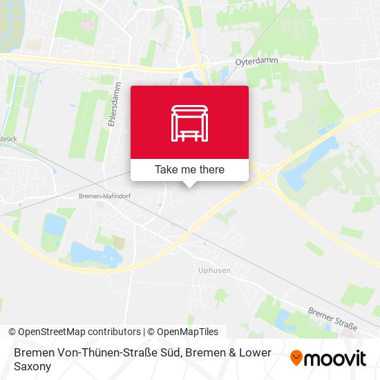 Bremen Von-Thünen-Straße Süd map