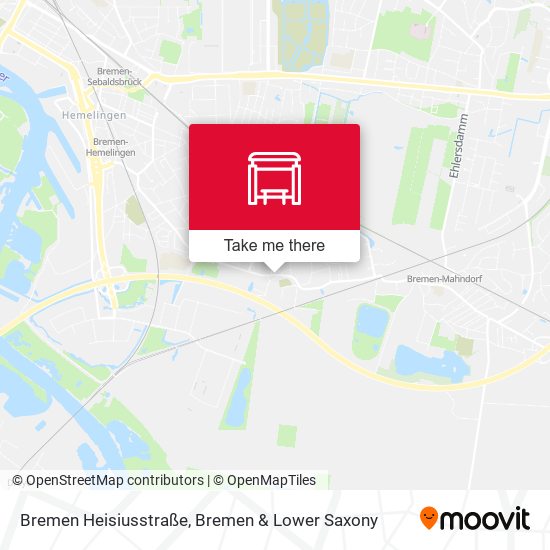 Bremen Heisiusstraße map