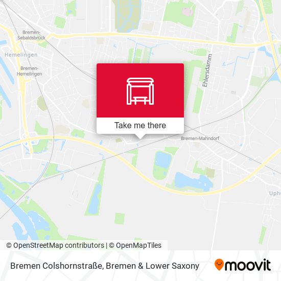 Bremen Colshornstraße map