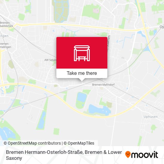 Bremen Hermann-Osterloh-Straße map