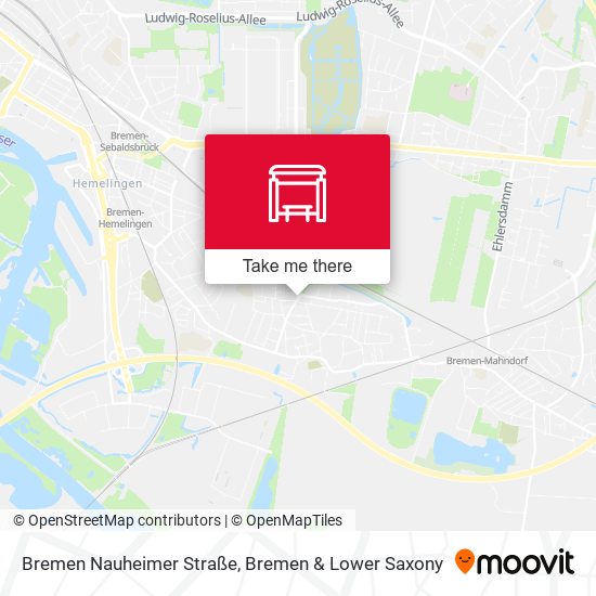 Bremen Nauheimer Straße map