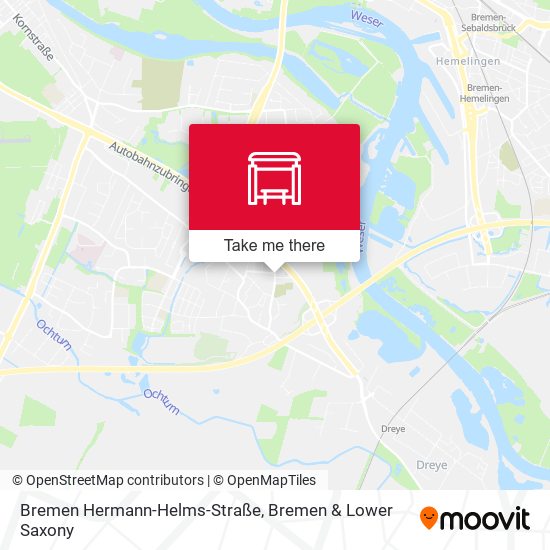 Bremen Hermann-Helms-Straße map