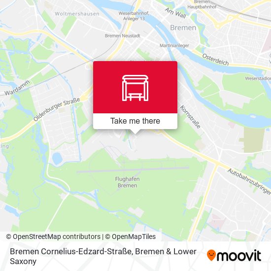 Bremen Cornelius-Edzard-Straße map