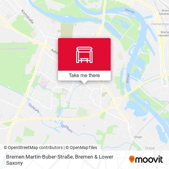 Bremen Martin-Buber-Straße map