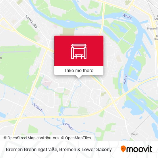 Bremen Brenningstraße map