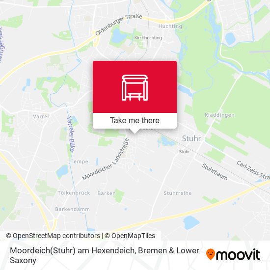 Moordeich(Stuhr) am Hexendeich map