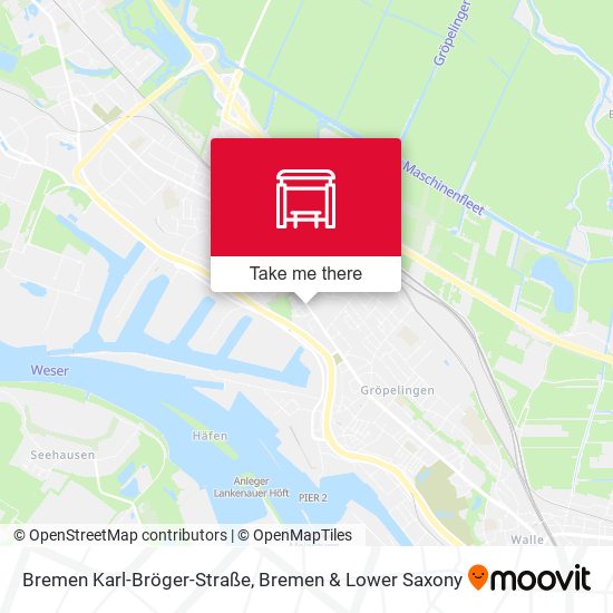 Bremen Karl-Bröger-Straße map