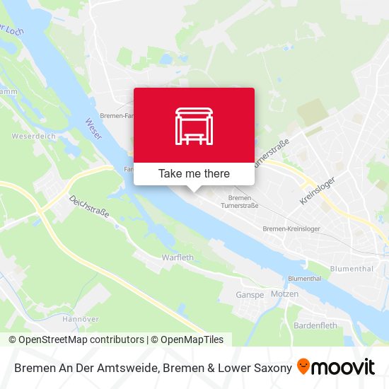 Bremen An Der Amtsweide map