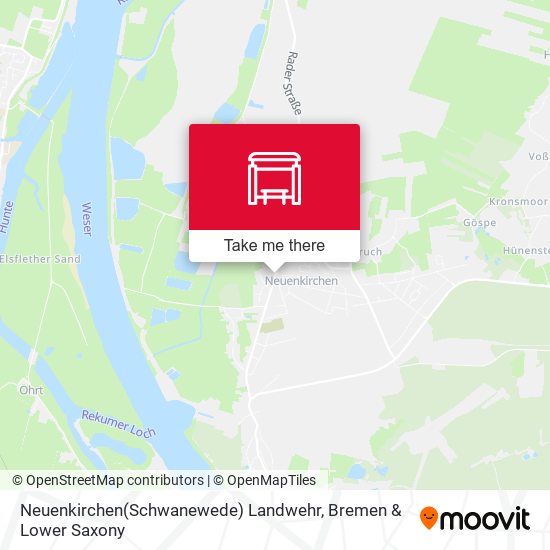 Neuenkirchen(Schwanewede) Landwehr map