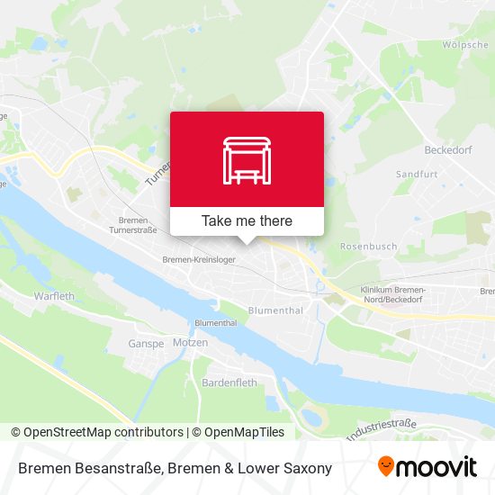 Bremen Besanstraße map