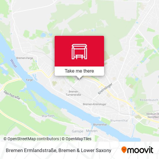 Bremen Ermlandstraße map