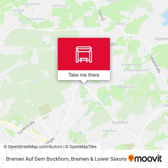 Bremen Auf Dem Bockhorn map
