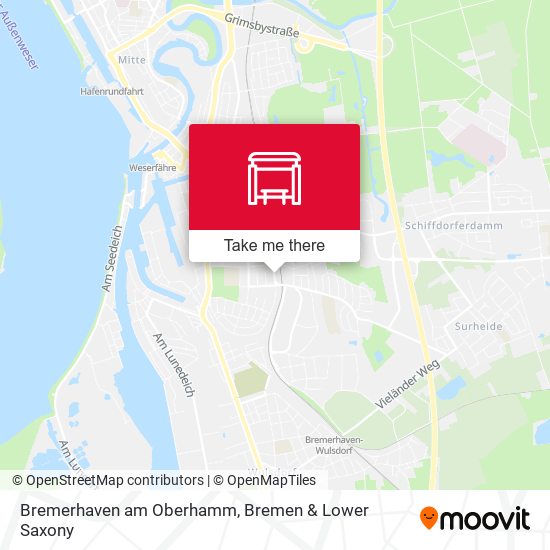 Bremerhaven am Oberhamm map