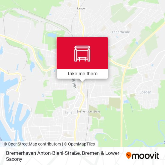 Bremerhaven Anton-Biehl-Straße map