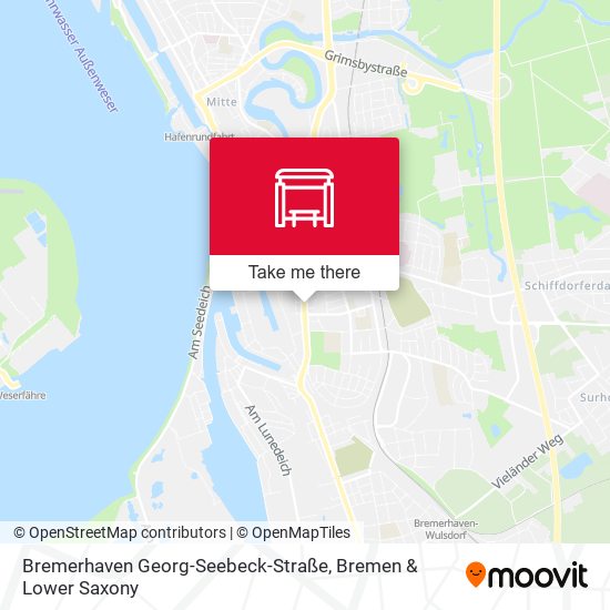 Bremerhaven Georg-Seebeck-Straße map