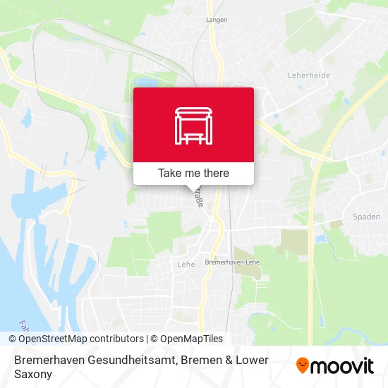 Bremerhaven Gesundheitsamt map
