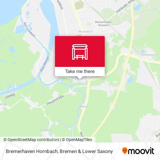 Bremerhaven Hornbach map