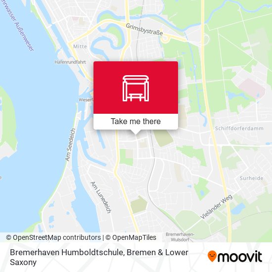 Bremerhaven Humboldtschule map