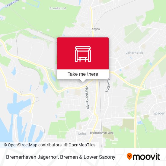 Bremerhaven Jägerhof map