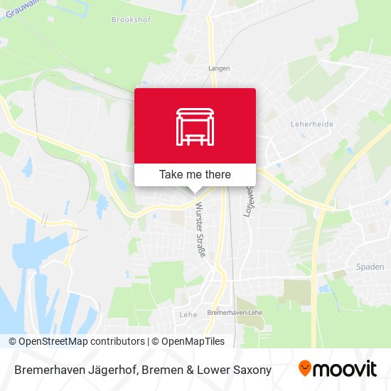 Bremerhaven Jägerhof map
