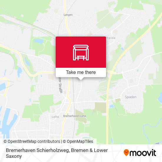 Bremerhaven Schierholzweg map