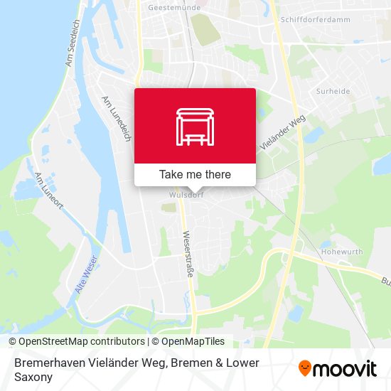 Bremerhaven Vieländer Weg map