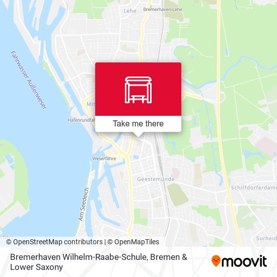 Bremerhaven Wilhelm-Raabe-Schule map