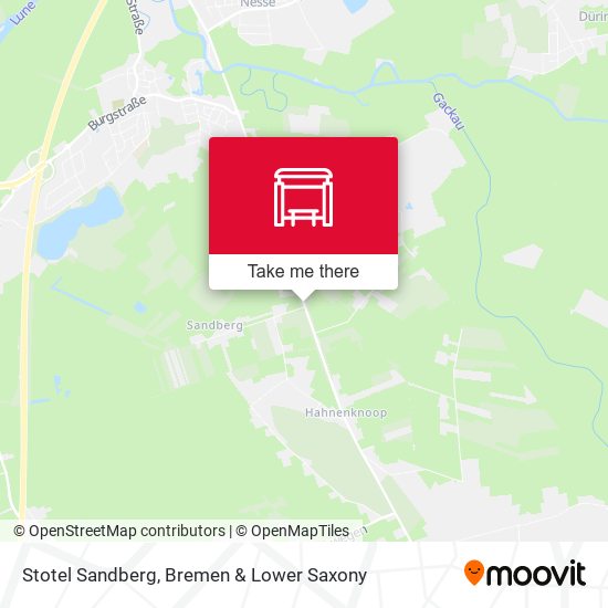 Stotel Sandberg map
