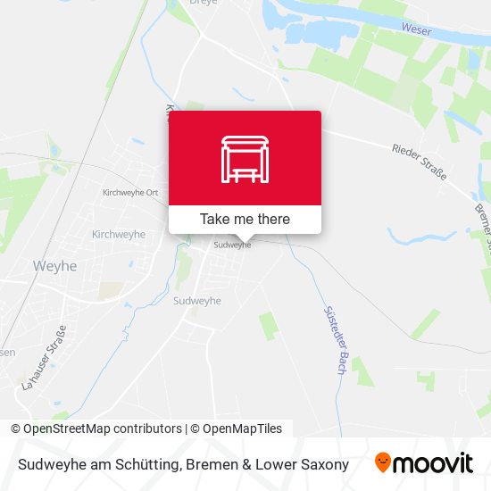 Sudweyhe am Schütting map