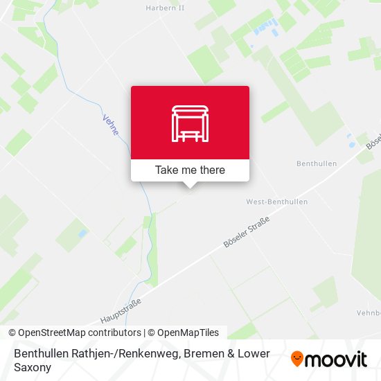 Benthullen Rathjen-/Renkenweg map