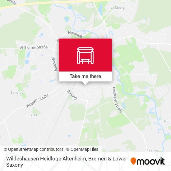 Wildeshausen Heidloge Altenheim map