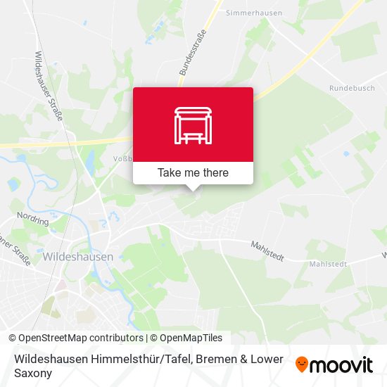 Wildeshausen Himmelsthür/Tafel map