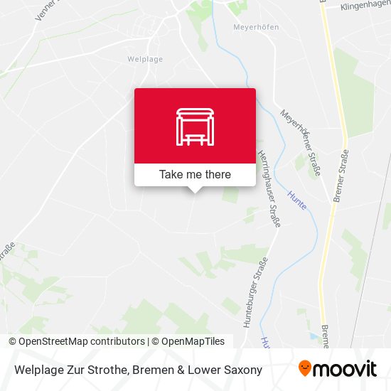 Welplage Zur Strothe map