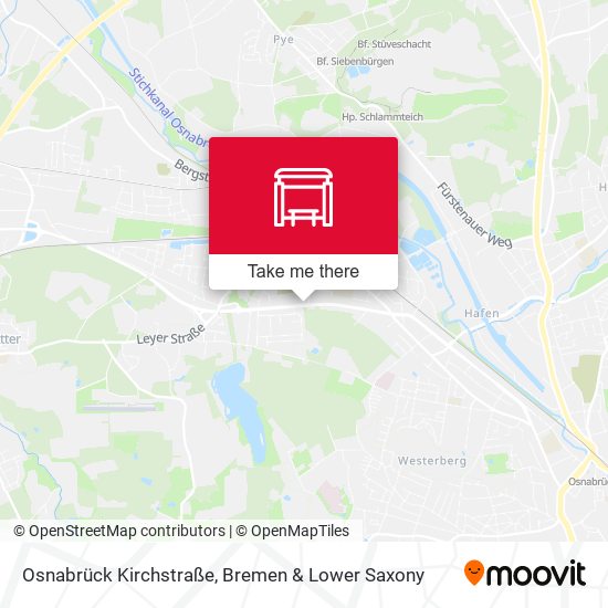 Osnabrück Kirchstraße map