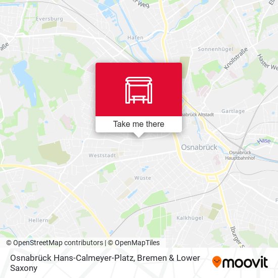 Osnabrück Hans-Calmeyer-Platz map