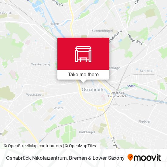 Osnabrück Nikolaizentrum map